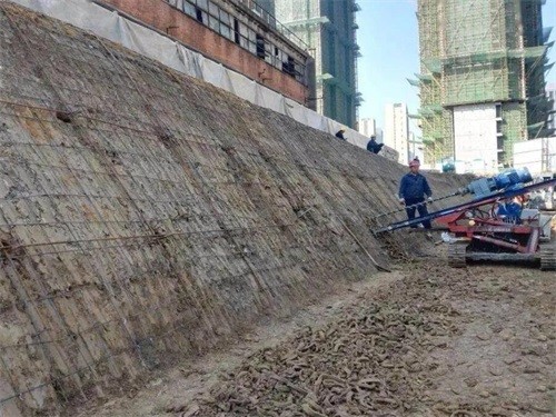 广平建筑边坡支护